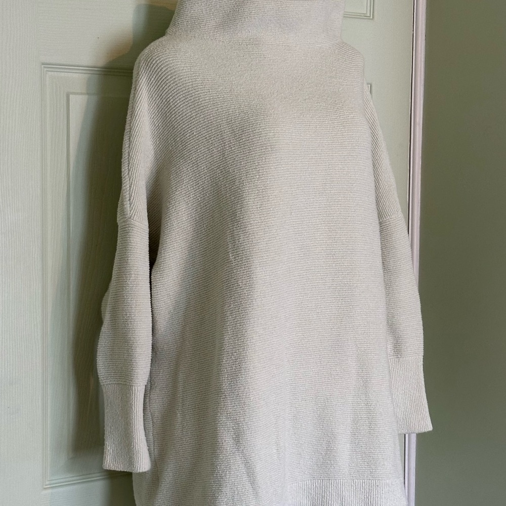 Free People Light Mint Green Ottoman Sweater - Picture 5 of 10